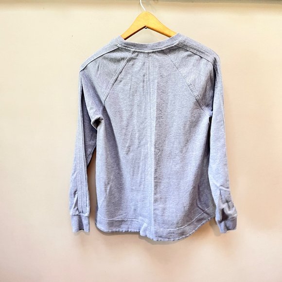 Athleta Light Blue Sweatshirt- Size XXS - Picture 3 of 5